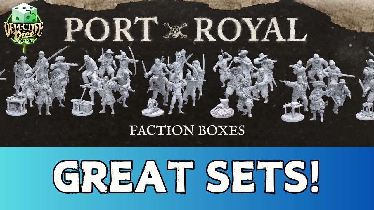 Unboxing Port Royal Faction Sets!