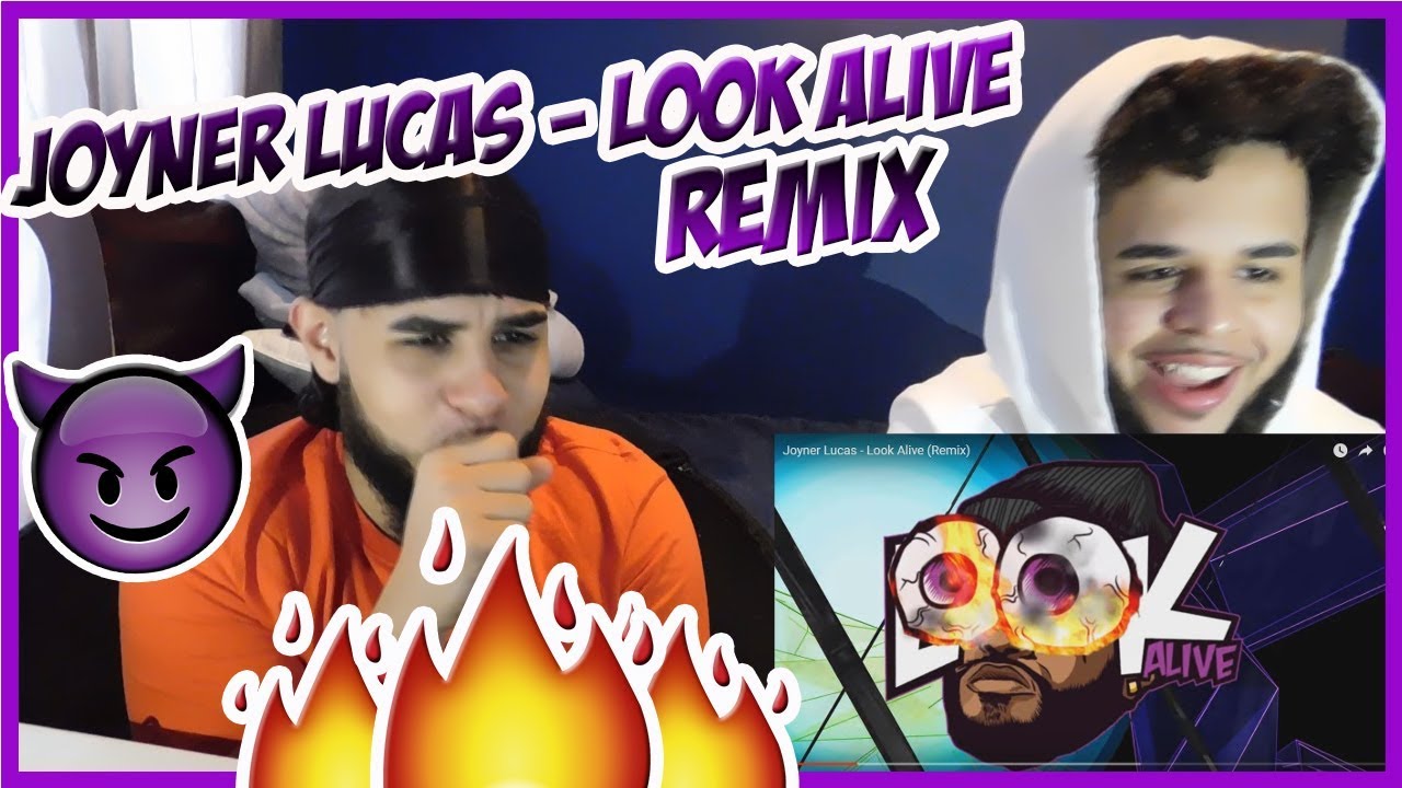 BANGER🔥🐐! JOYNER LUCAS - LOOK ALIVE (REMIX) REACTION!