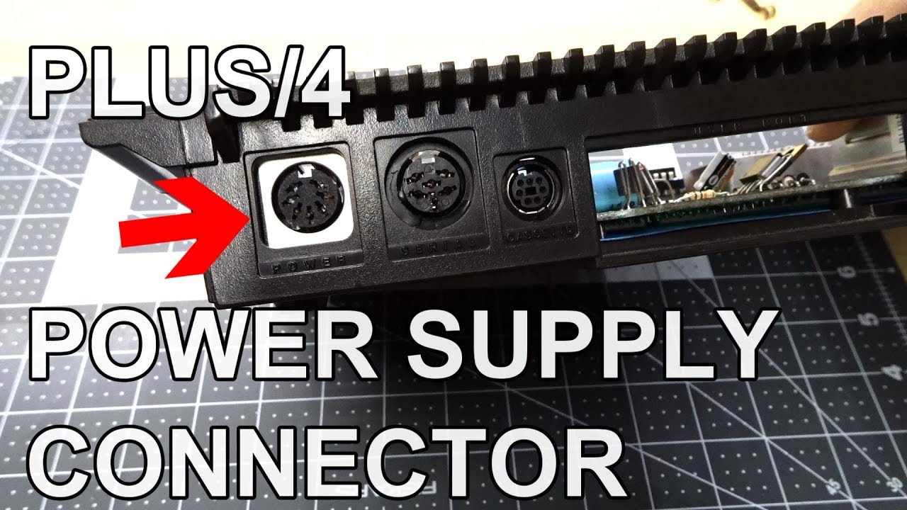Using a C64 power supply with a Plus/4 (Bonus Diag264 diagnostics)