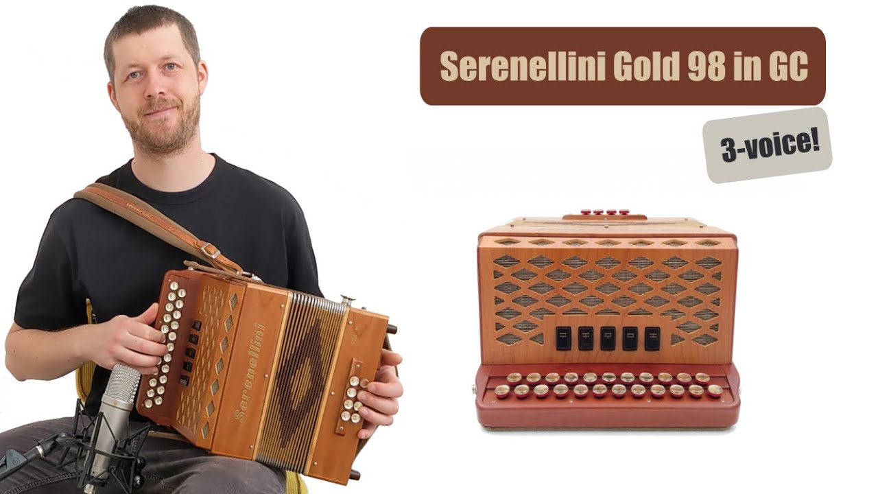 Serenellini Gold 98 in GC - Mazurka - Accordion Doctor