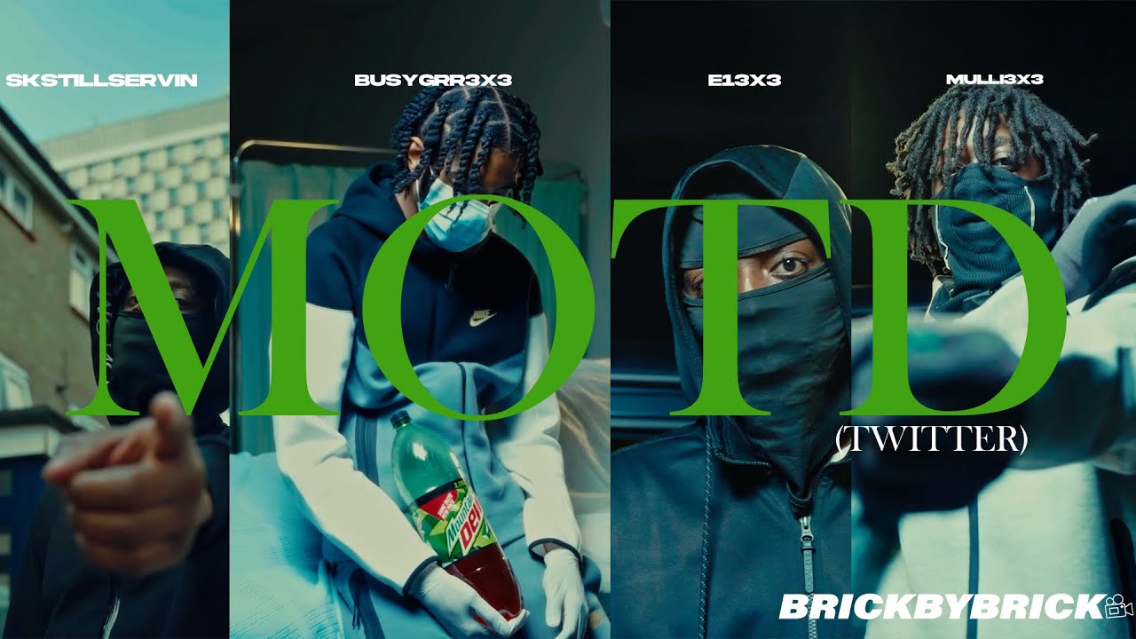 BusyGrr Ft Skstillservin, E1, Mulli - MOTD (Twitter)