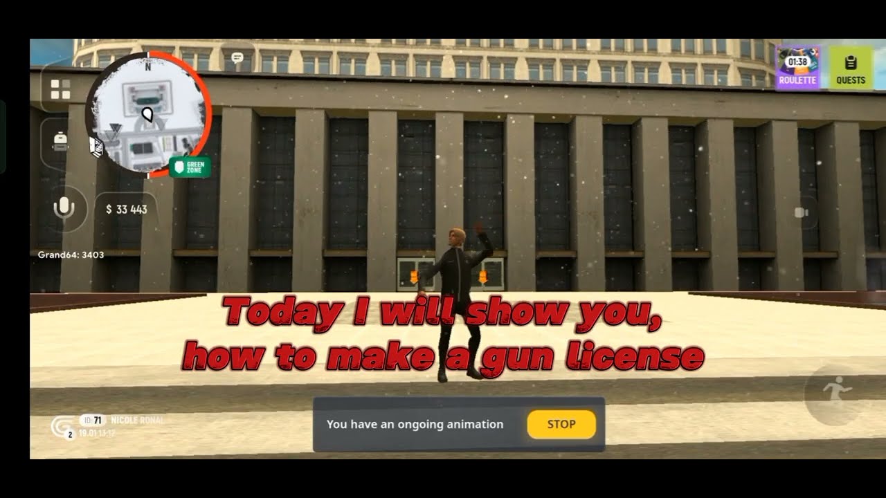 how to make a gun license in grand mobile rp life simulator @grndmobile