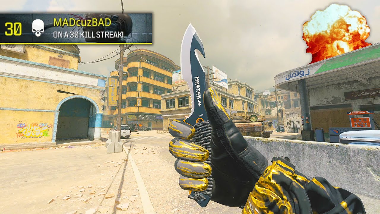 I NUKED Gun Game again with only a KNIFE and ANGRY PLAYERS REPORTED ME