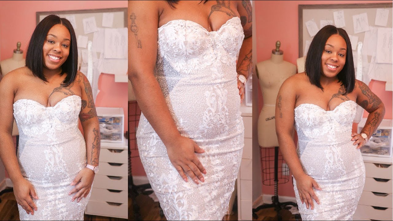 Sewing Tutorial: Bustier Style Dress with Side Cut Outs  | Part 1