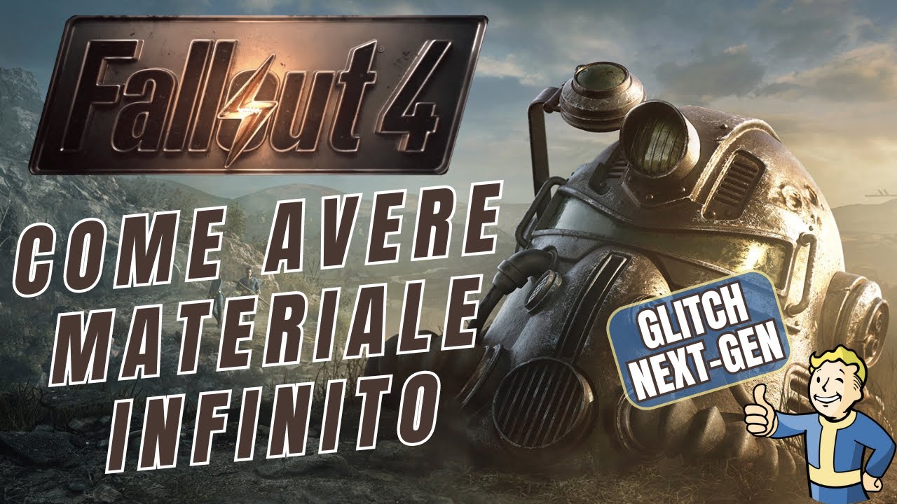 Fallout 4 - SEMPLICE GLITCH PER AVERE MATERIALE INFINITO NEXT-GEN Gameplay ITA