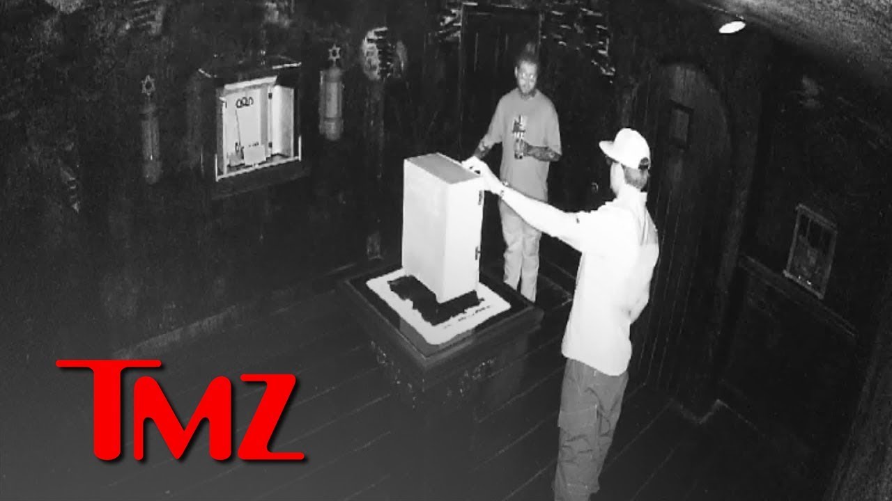Video of Post Malone Messing with World's Most Haunted Object, Signs of a Curse | TMZ