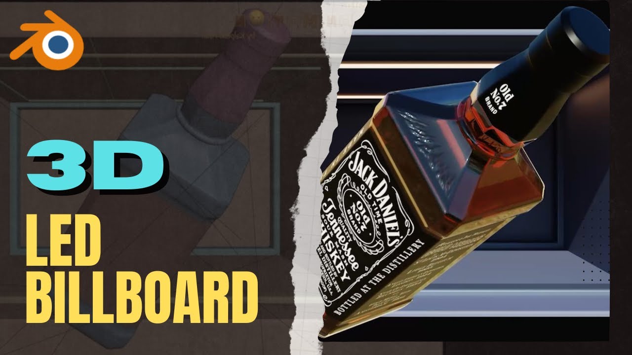 Create 3D LED Billboard | Flat screen LED Billboard