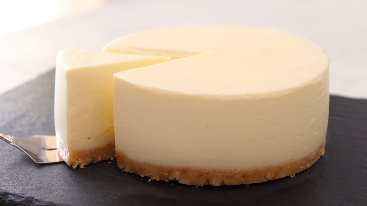 YouTube市場最も簡単なチーズケーキの作り方リベンジ How to make the simplest cheesecake