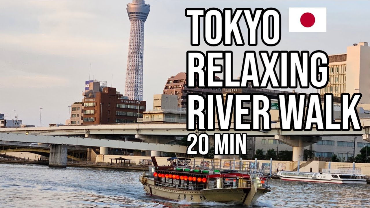 Tokyo Hidden Gems: Skytree Views from Asakusabashi to Asakusa | Sunset River Walk