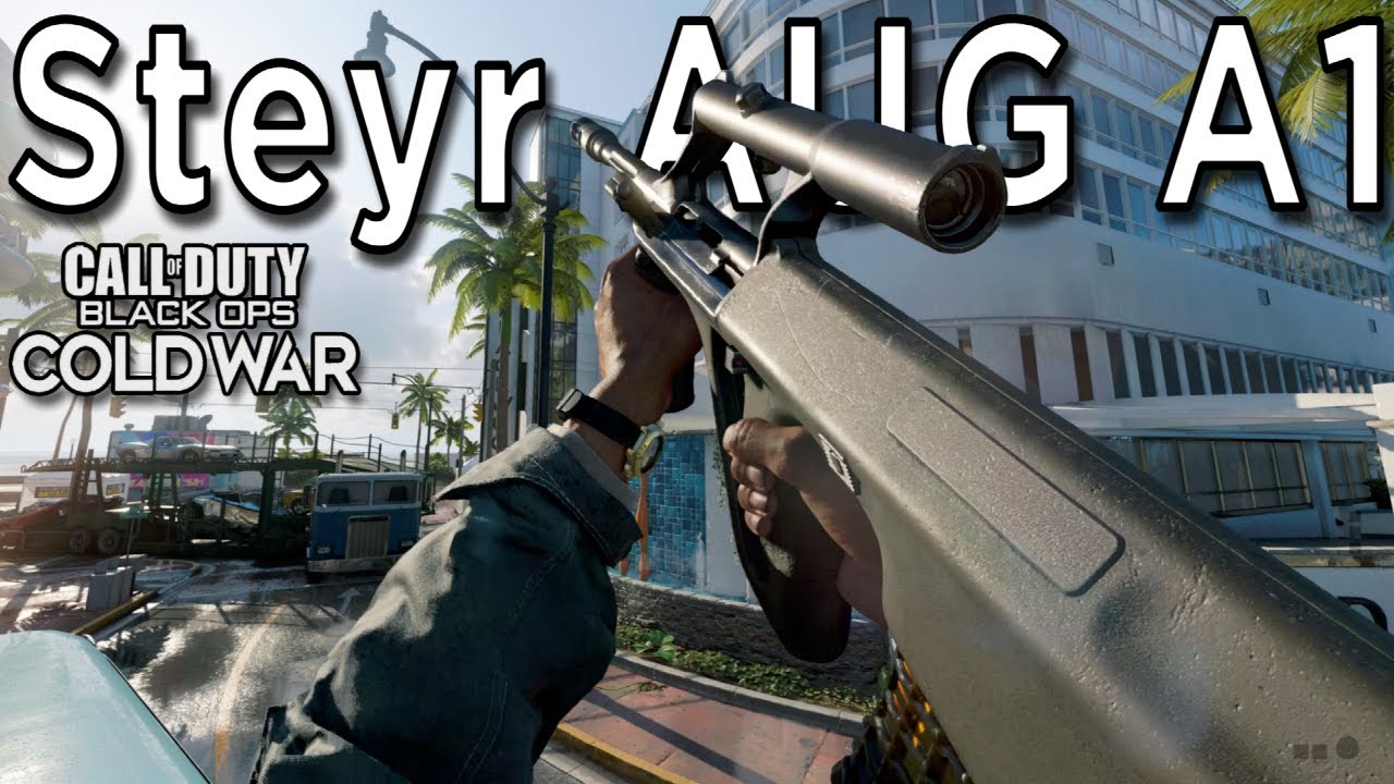 Steyr AUG A1 in Black Ops Cold War PS5 Gameplay