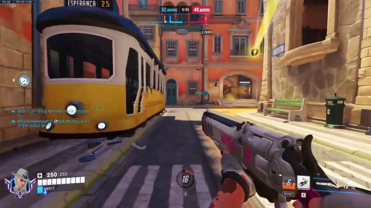 Ashe - Falcons MER1T CHAMP 3 Gameplay | Esperanca | Season 20 Overwatch 2 DPS POV