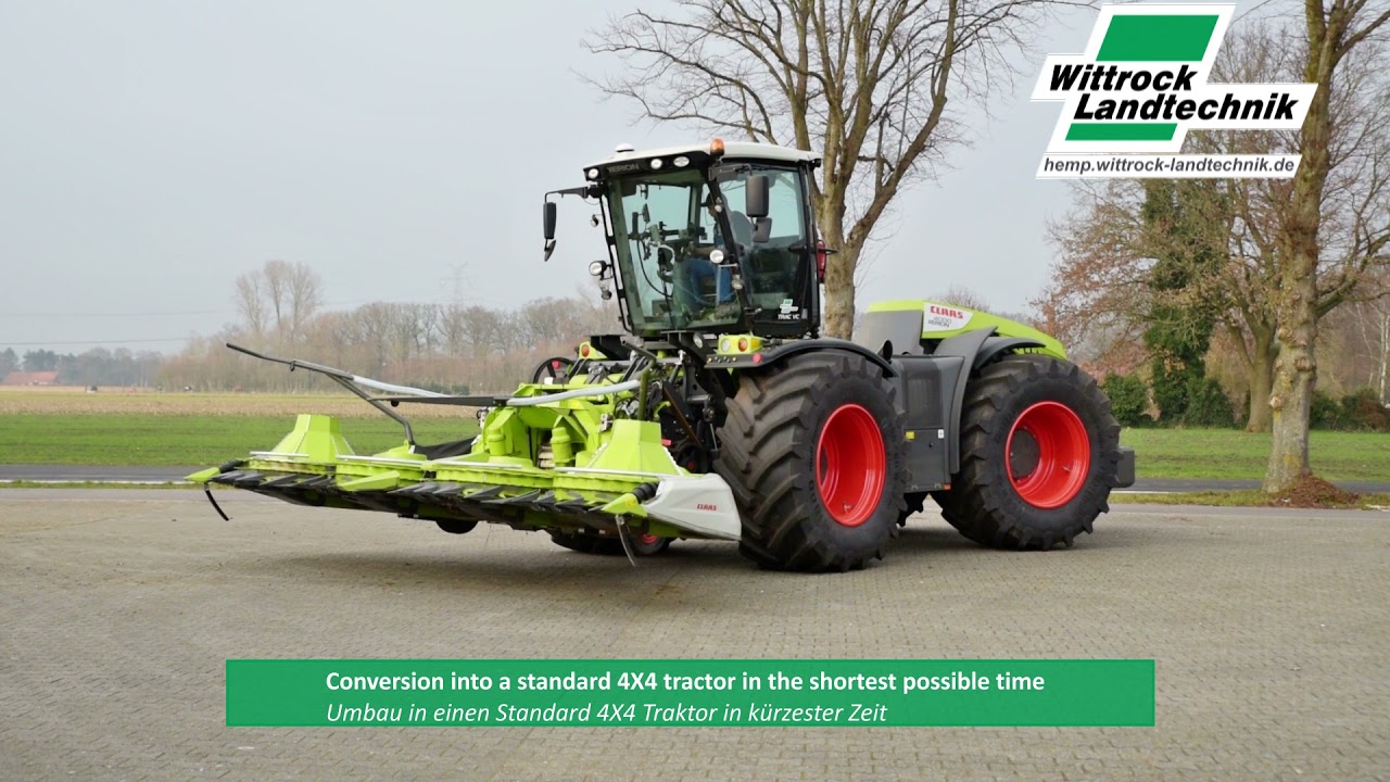Wittrock HEMPBULL SP fiber harvester