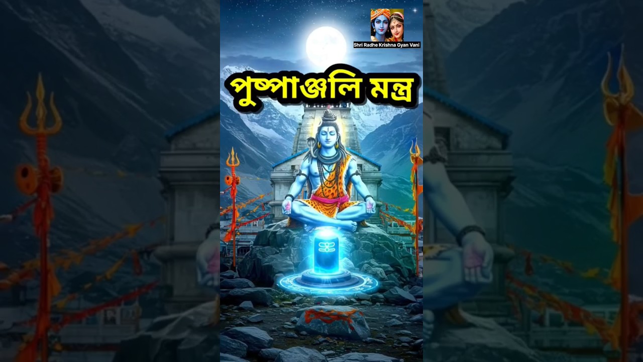 শিবকে&nbsp;ফুল ও বেলপাতা উৎসর্গ করার সময়&nbsp;এই মন্ত্রটি উচ্চারণ করুন | #শিব পূজার মন্ত্র #shivaratrimantra