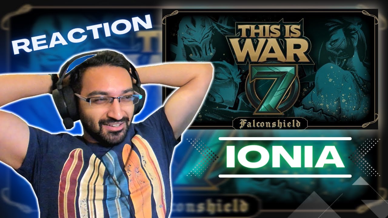 Реакция на THIS IS WAR 7 - Ionia (рэп-баттл League of Legends)