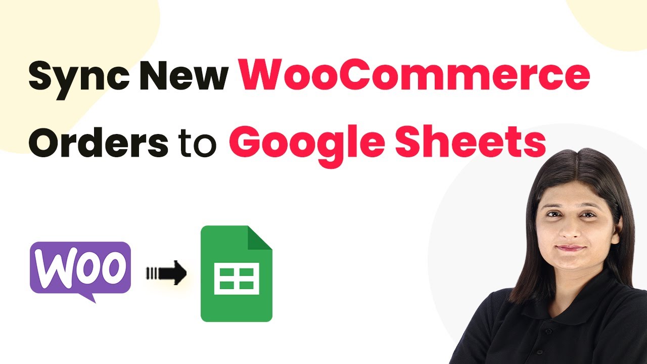 How to Sync New WooCommerce Orders to Google Sheets
