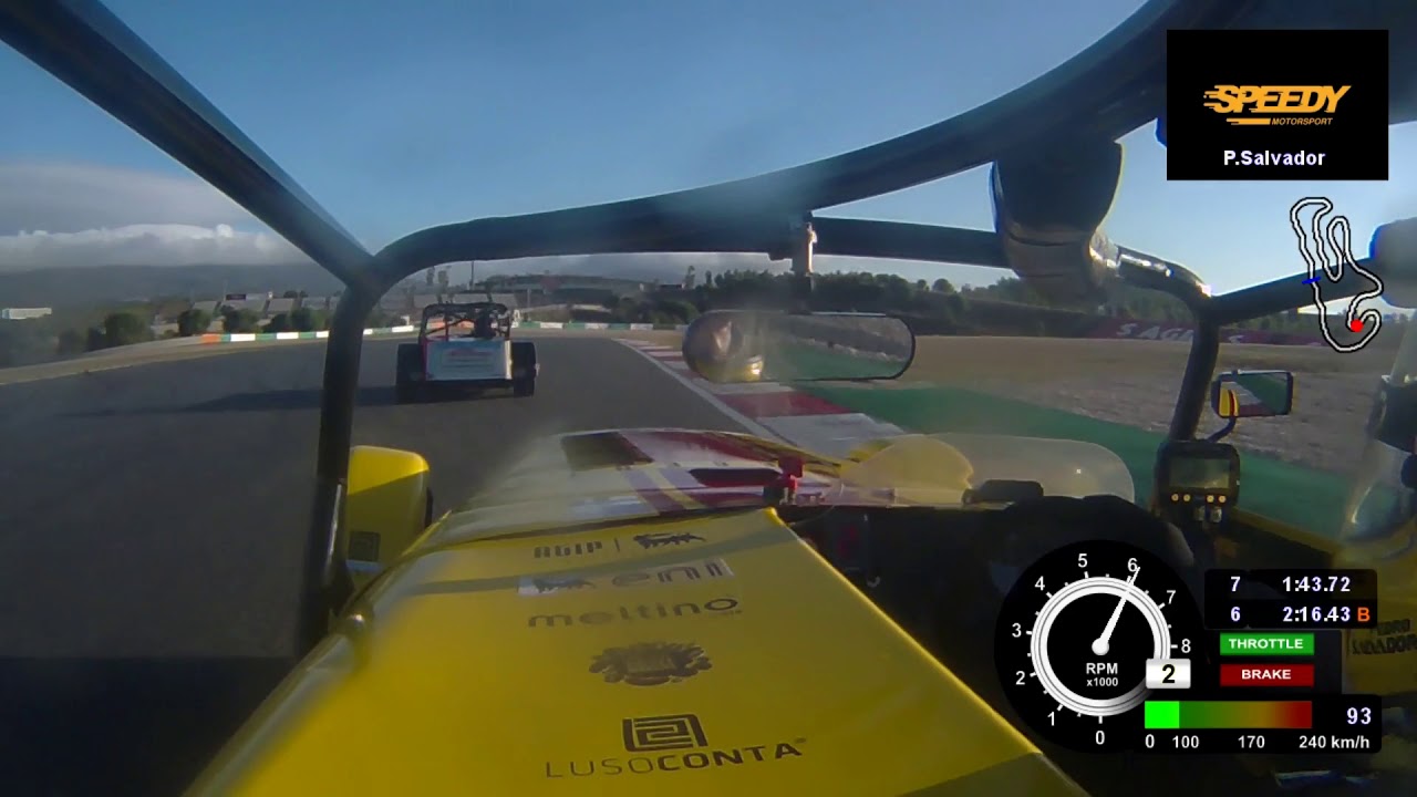 Pedro Salvador - Algarve Classic Festival - Onboard Caterham 420R
