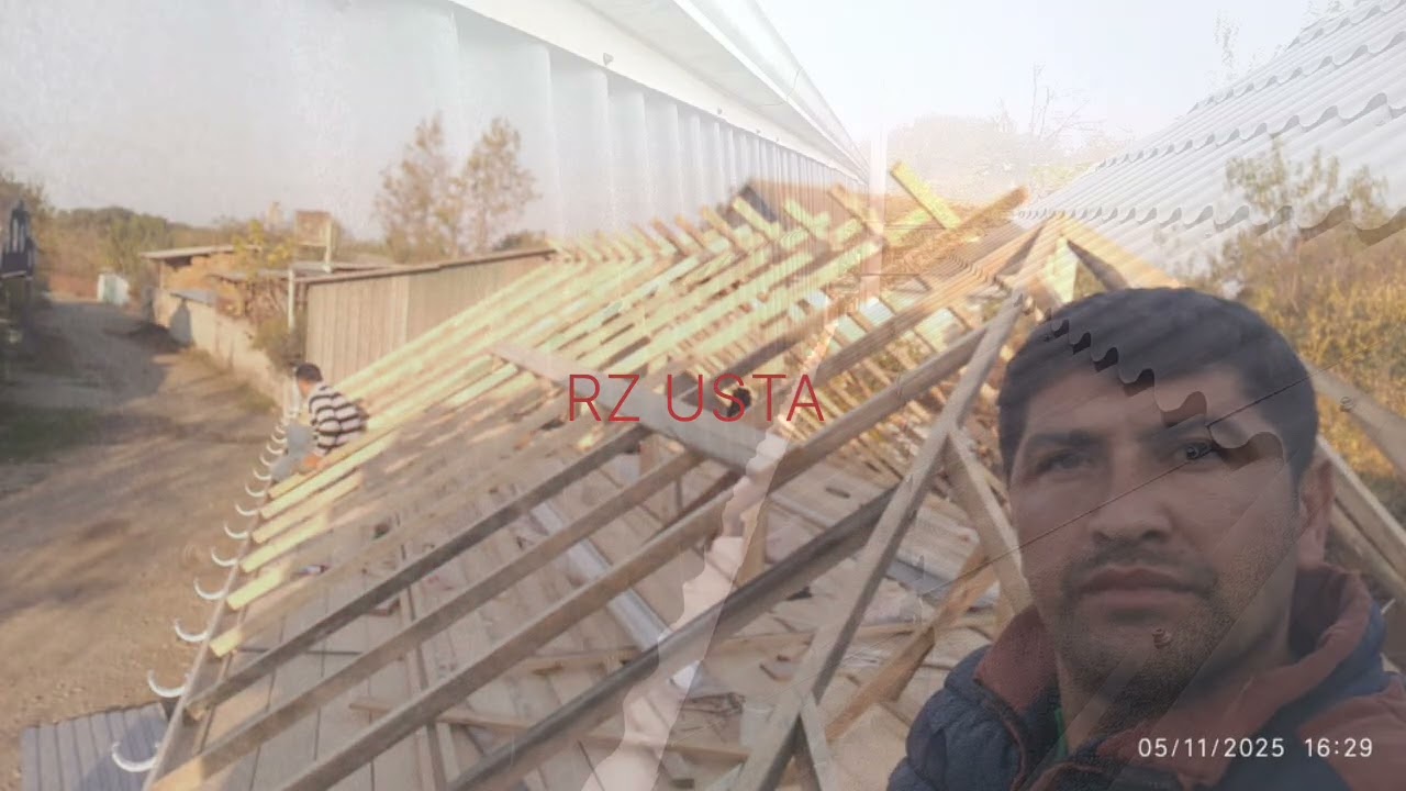 Dam örtüyünün vurulması Ev üstü naves mağar dizayn RZ usta 050/0557045242 0504166990