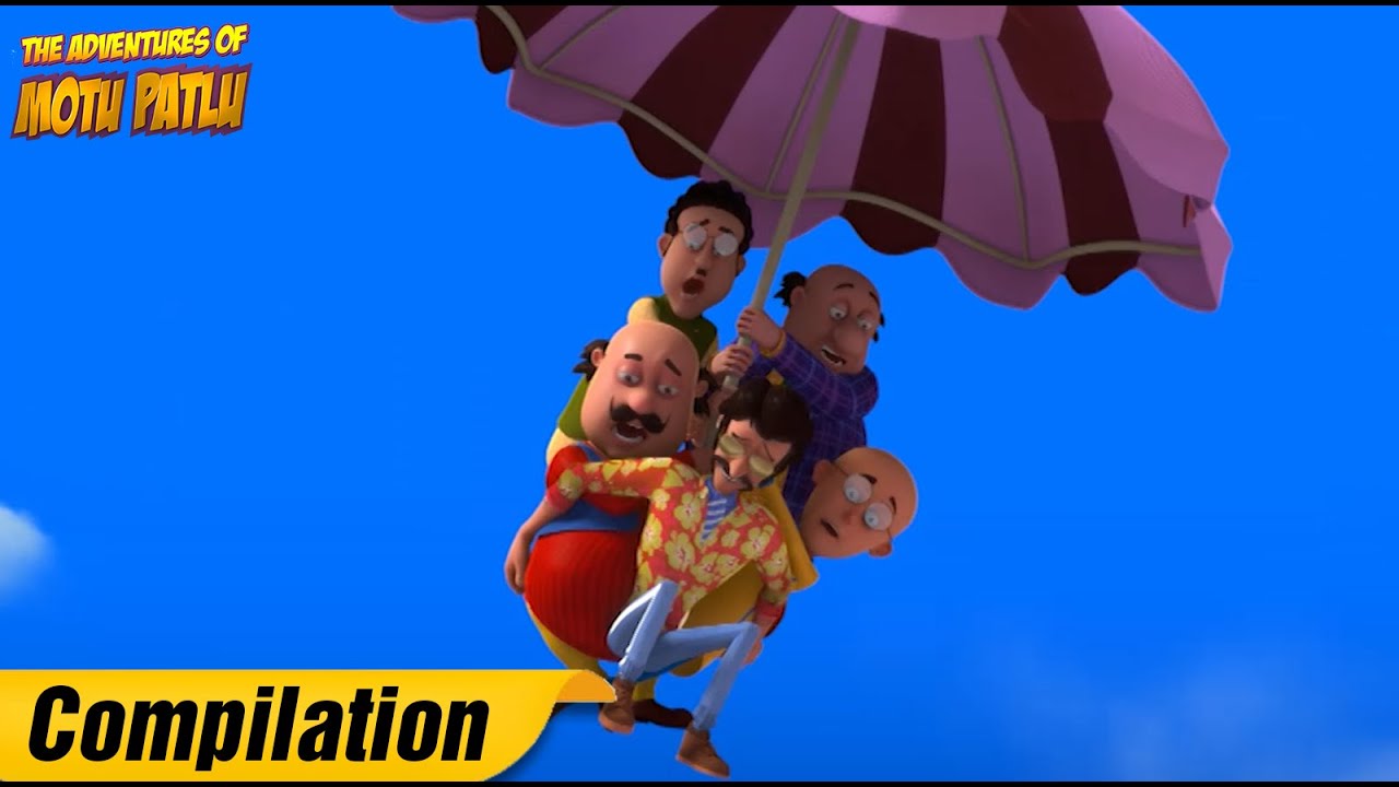 New Compilation | 05| Hindi Cartoon | Motu Patlu | S13 | #spot