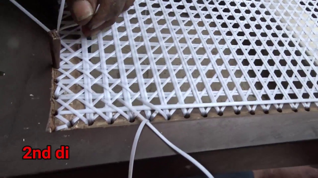 Cane Weaving | Fibre Weaving | Square Weaving Pattern | Sikha M