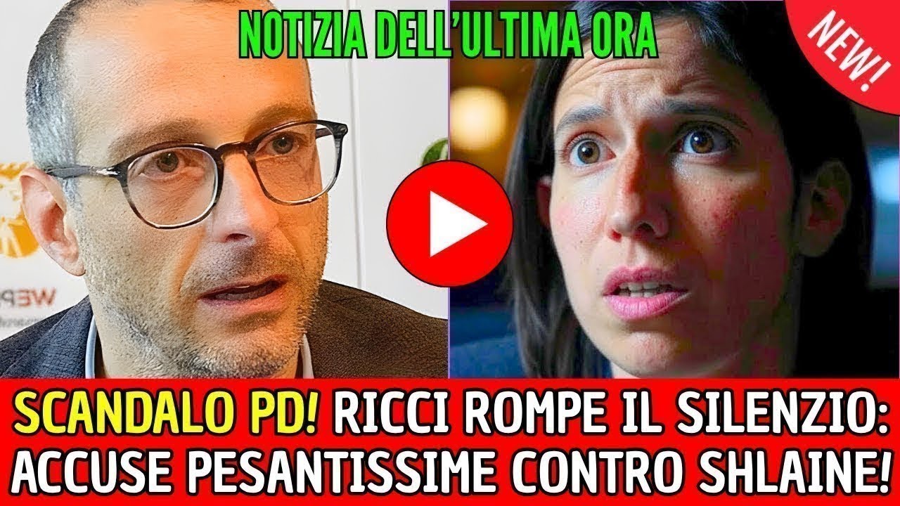🔥 ATTACCO FRONTALE! RICCI SMASCHERA IL PD 😳