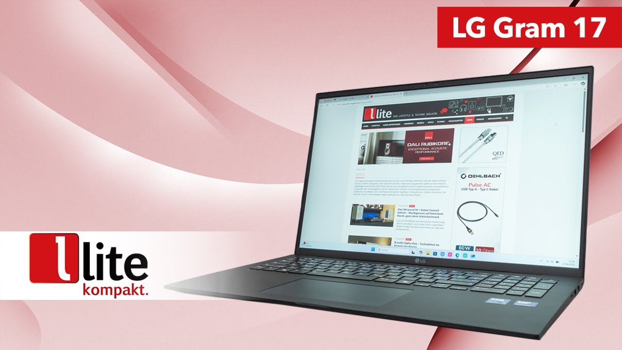 LG gram 17Z90TL-G – Ultraschlanker 17-Zöller mit KI im Fokus