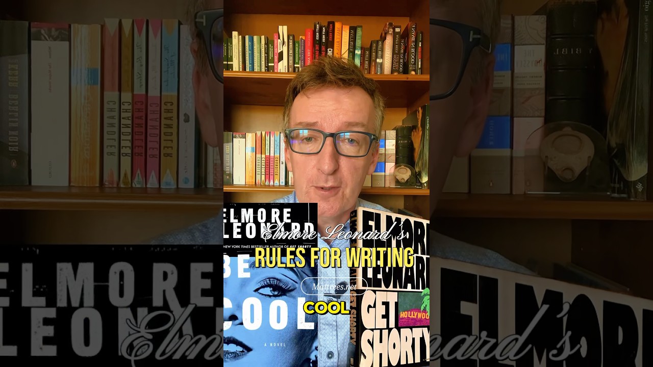 Elmore Leonard&rsquo;s Rules for Writing: How to write your crime novel, ep. 11 #writingtips #writingrules