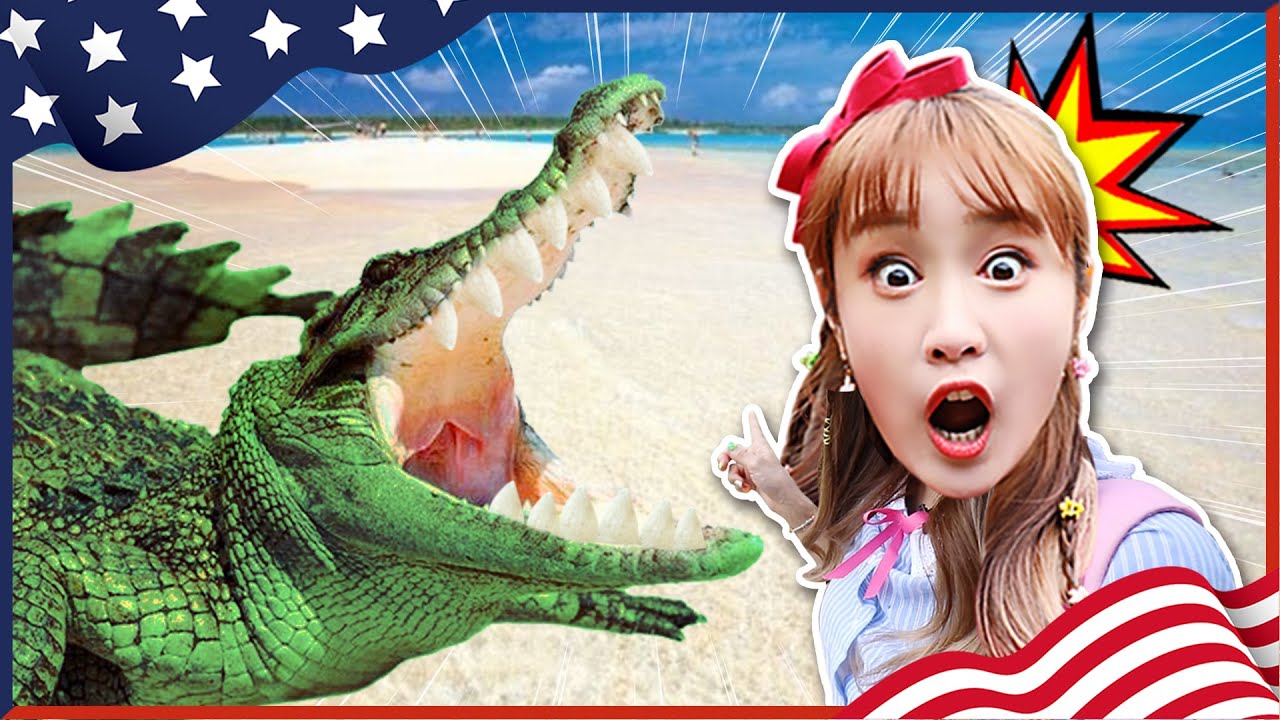 악어가 300마리?! 지니와 악어 보러가요! Gatorland