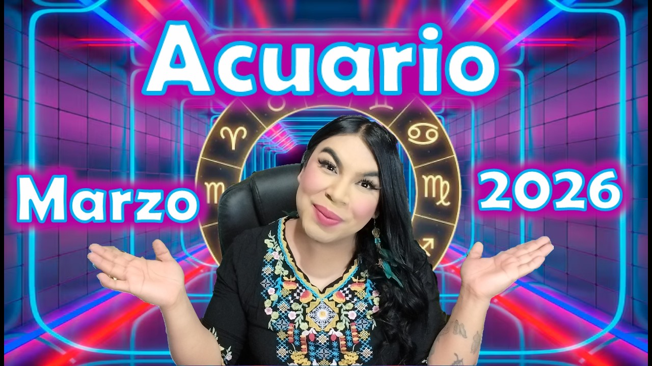 Acuario Un mes para alcanzar tus metas y un verdadero amor, se avecina una reconciliación