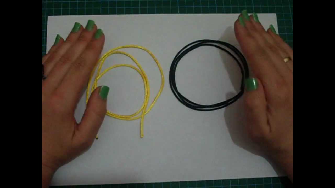 Nudo de boton, es super facil de hacer.