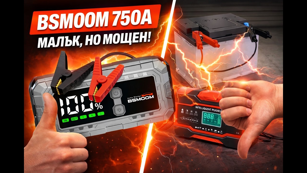 Как да запалим кола БЕЗ кабели и без да молим съседа за ток!