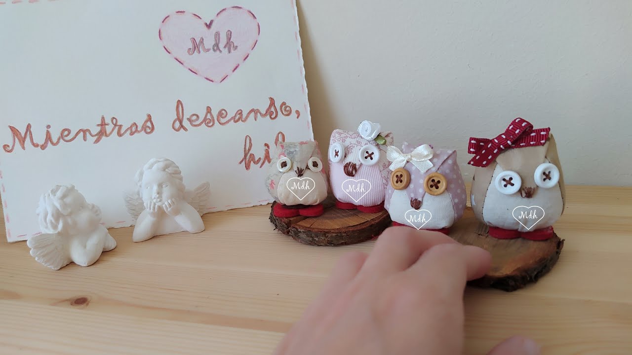 48. COSE UN BÚHO ARTESANAL