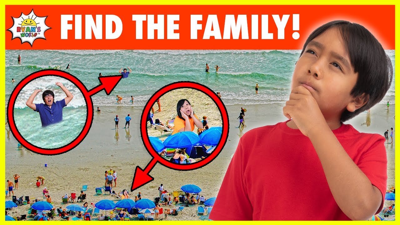 Hide and Seek Challenge! Where is my family Hiding??