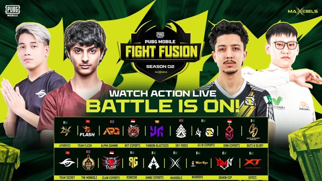 NOBAR [URDU] 2025 Pubg Mobile Fight Fusion Invitational S2 | FINAL DAY | Ft. #4T #i8 #VOIN #FL #YG