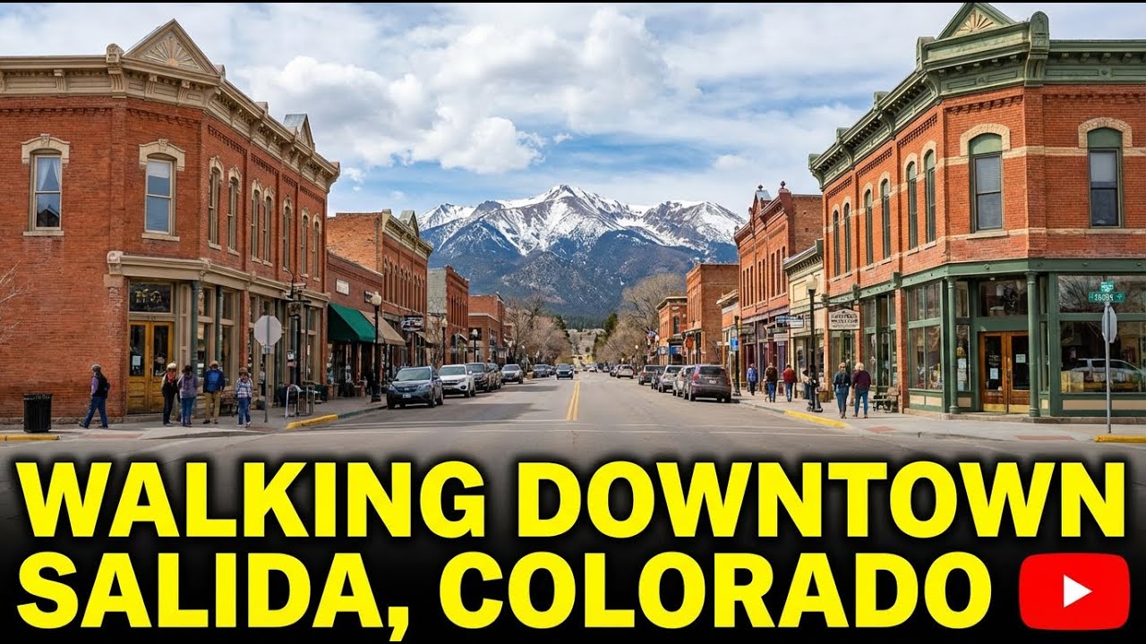 Walking Around Downtown Salida, Colorado