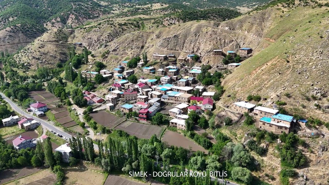 BİTLİS SİMEK - DOĞRUYOL KÖYÜ 4K