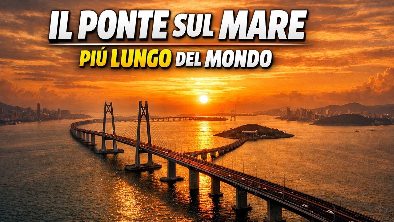 55 Km Sopra il Mare: Il Ponte Più Estremo del Mondo