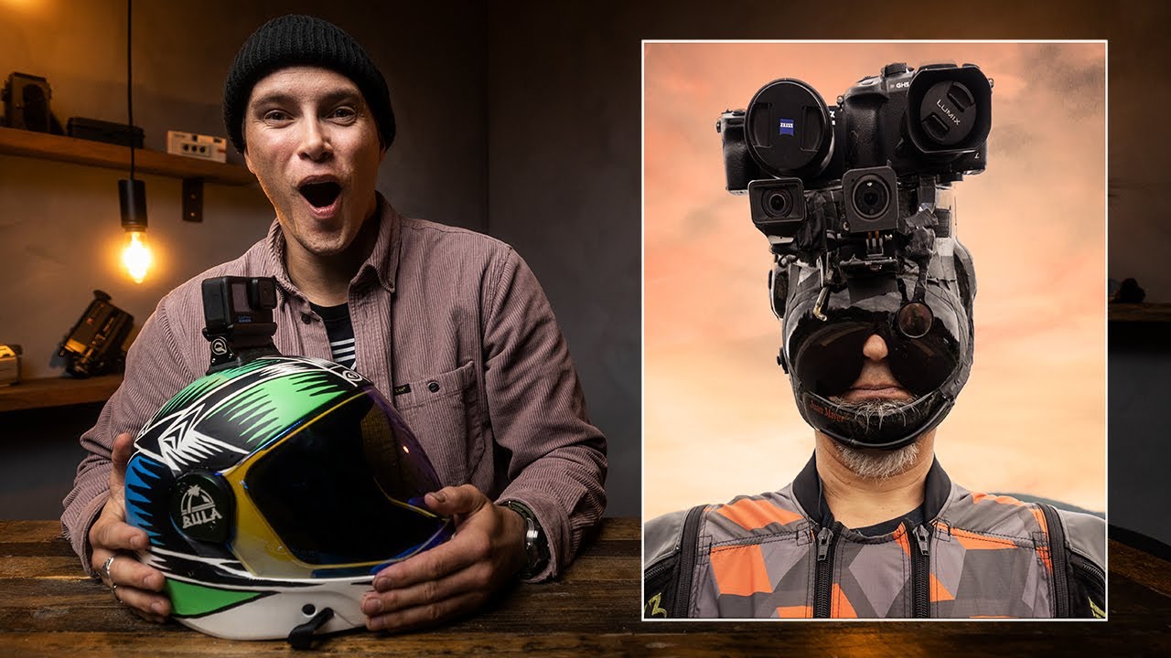 CRAZY CAMERA HELMET!! Skydiving photography feat Juan Mayer