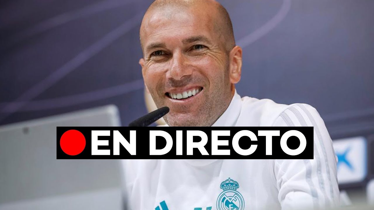 Directo: Rueda de prensa de Zidane