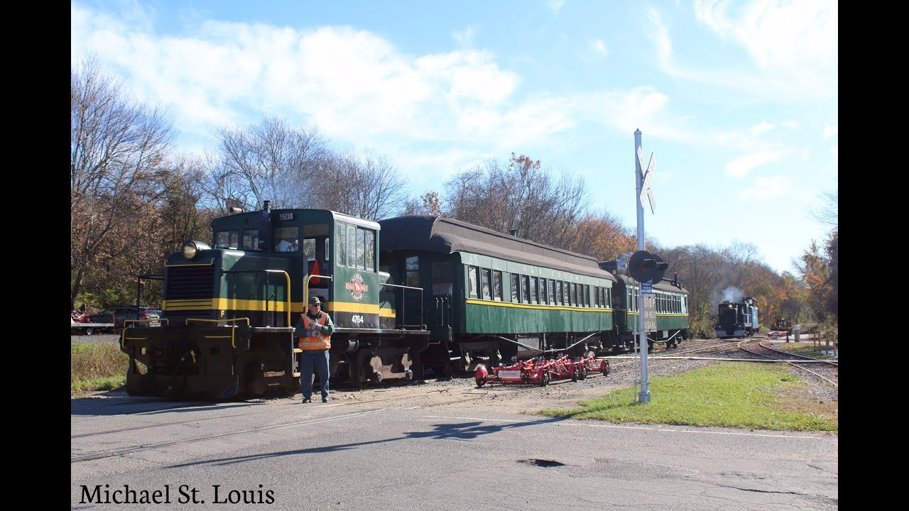 [HD] Old Colony & Newport Railway Charter - 11/10/2017