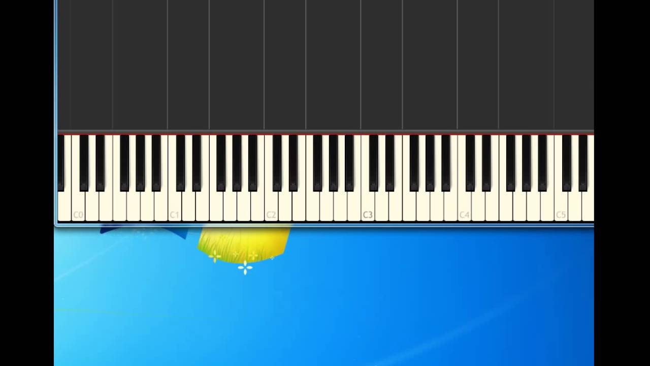 Seal and Kroft   summer breeze [Piano tutorial by Synthesia]