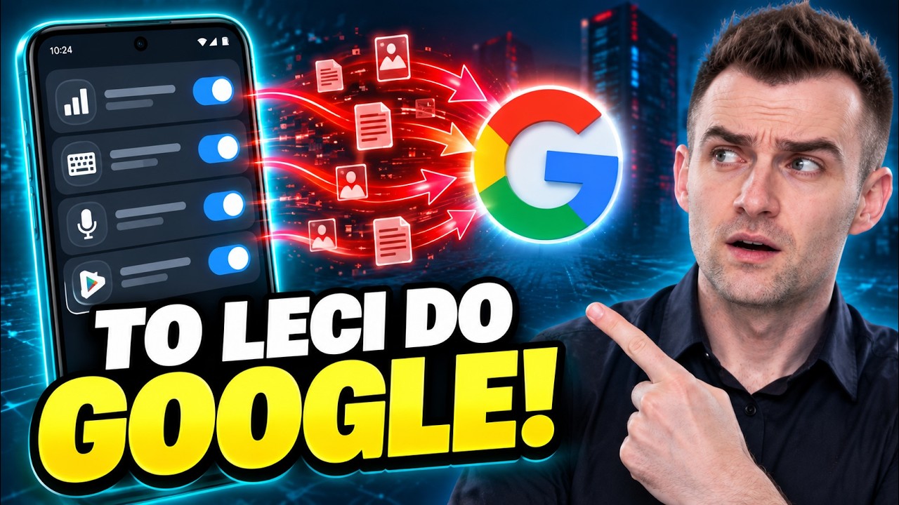 Tw&oacute;j telefon wysyła TO do Google - WYŁĄCZ te 4 opcje!