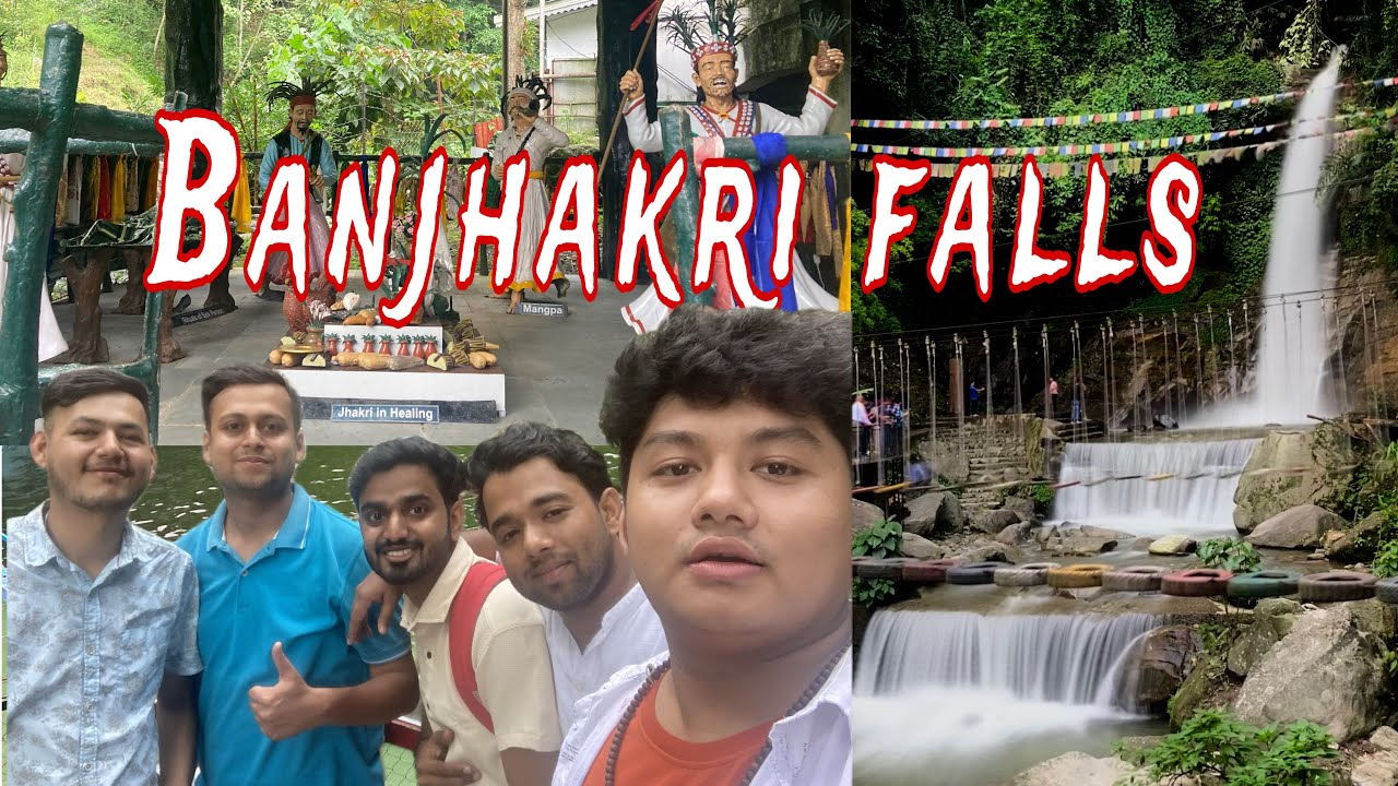 BanJhakri fall explore Gangtok | tourist place in sikkim | many Adventure activities to do | ATvlog
