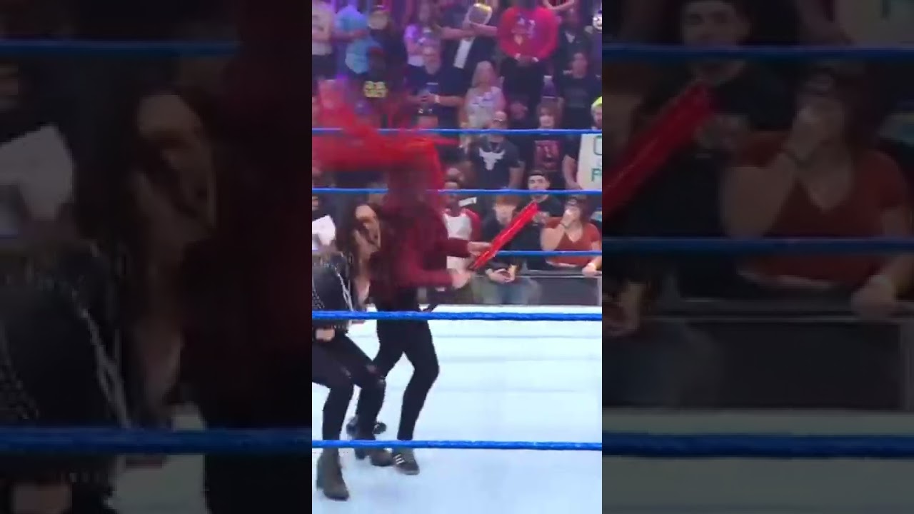 💘🥰😭 Alba Fyre breaks up Toxic Attraction&rsquo;s one-year celebration_wwe nxt..💘🥰😭#shots