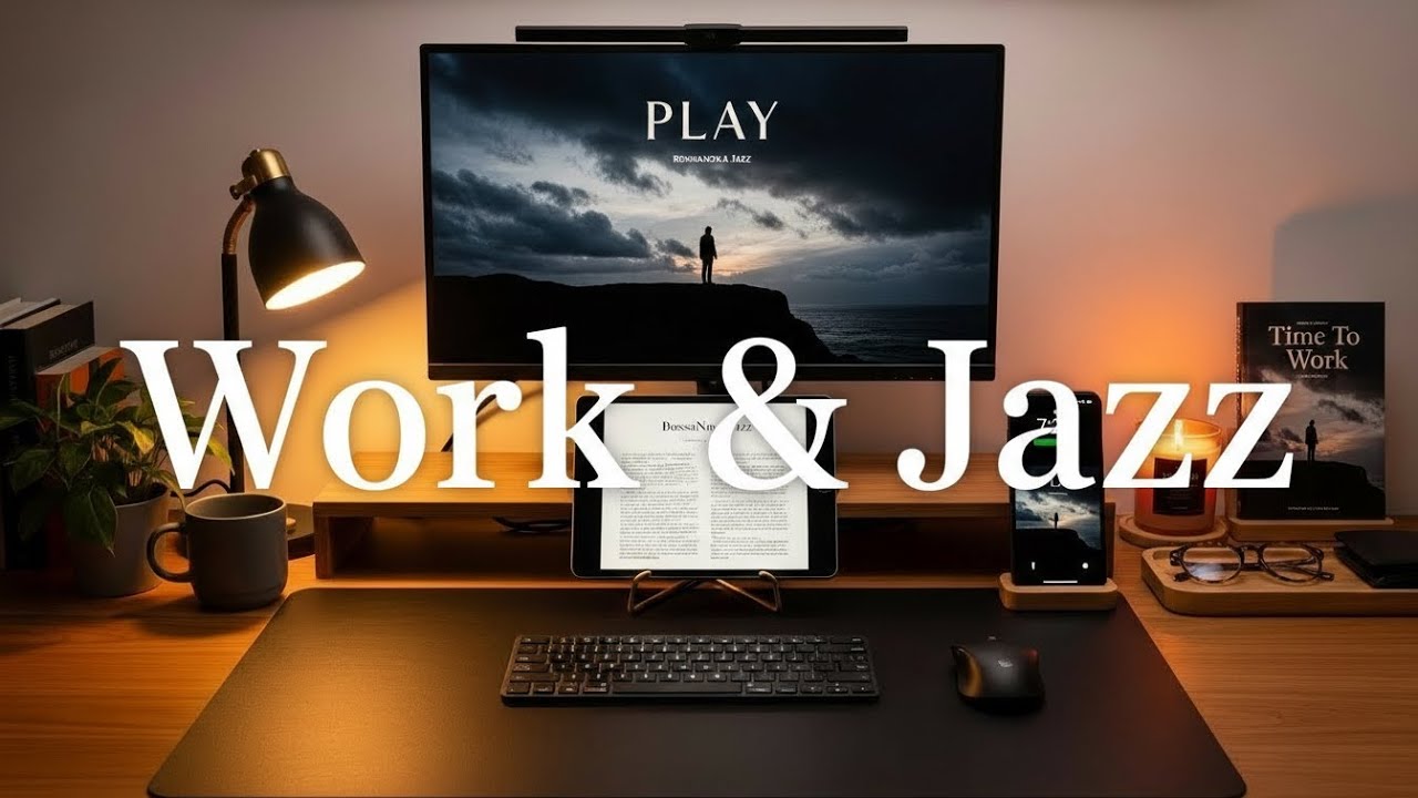 Focus and Work with Bossa Nova Jazz – Relaxing Study Music & Coffee Shop Vibes & Calm Focus