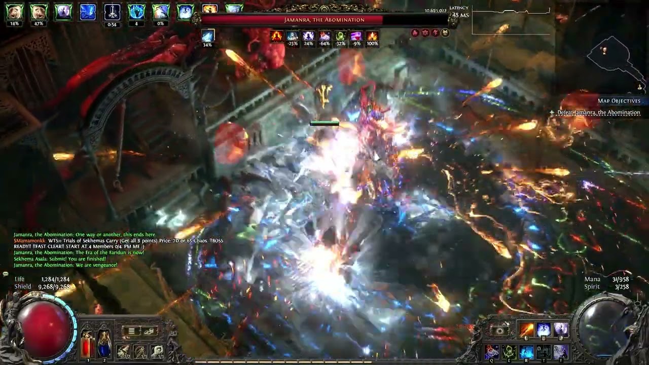 POE2 Tier 16 map Citaldel showcase &ndash; Chronomancer Firebolt Off-meta Build (Patch 0.3)
