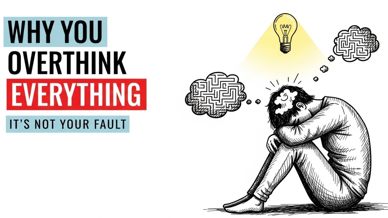The Psychology of People Who Overthink Everything (It’s Not Your Fault) and how to stop