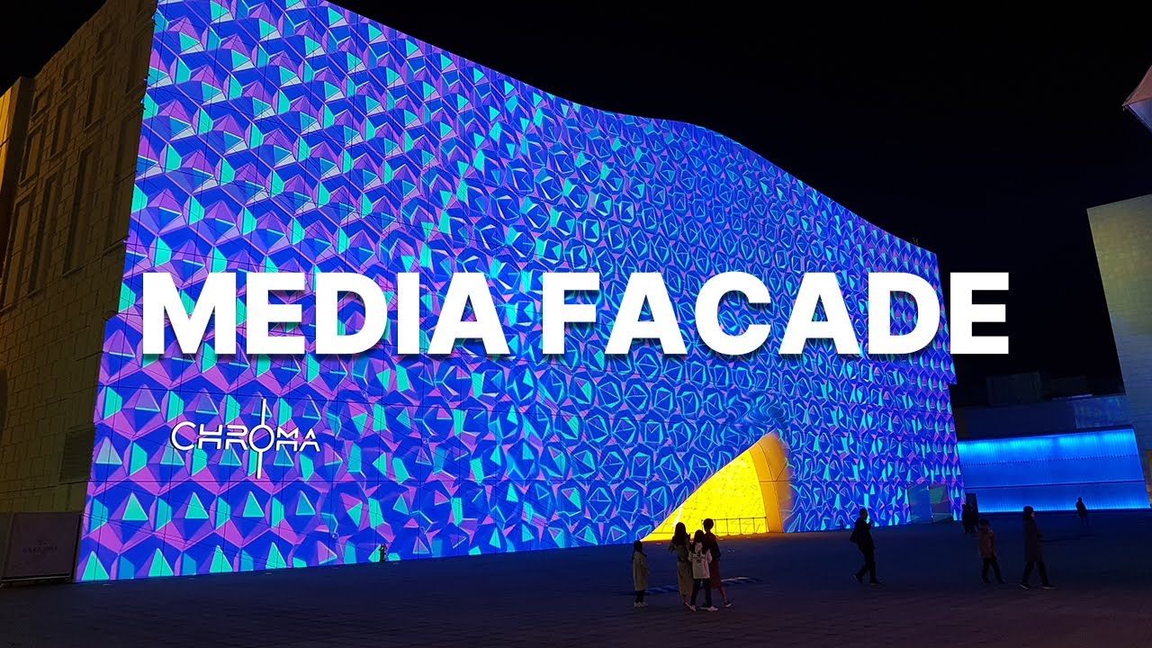 미디어 파사드 프로젝트 by 상화 |  Media Facade Projects by Sangwha