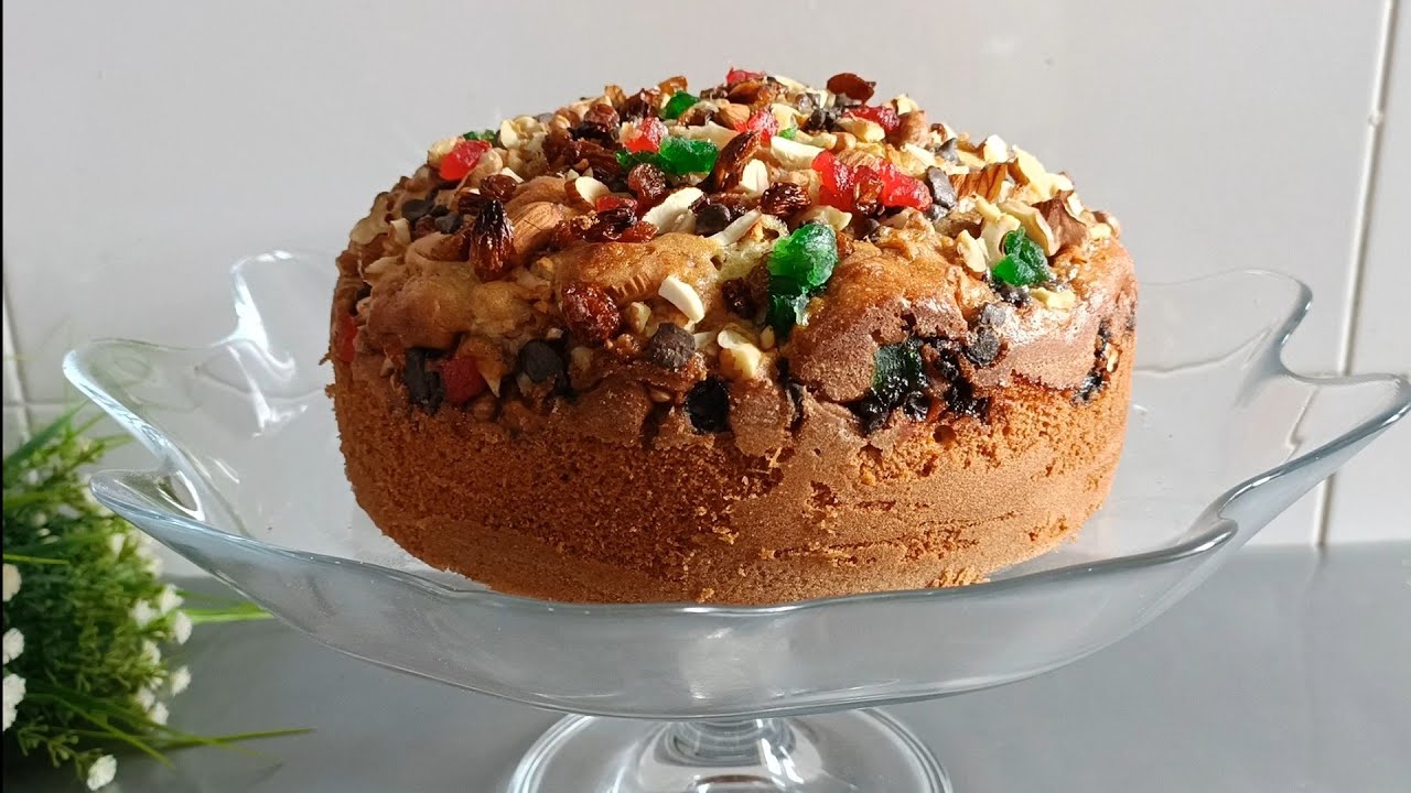 كيكة بالفواكه الجافة والتفاح المبشور خفيفة واللذة ولا أروع cake aux fruits secs