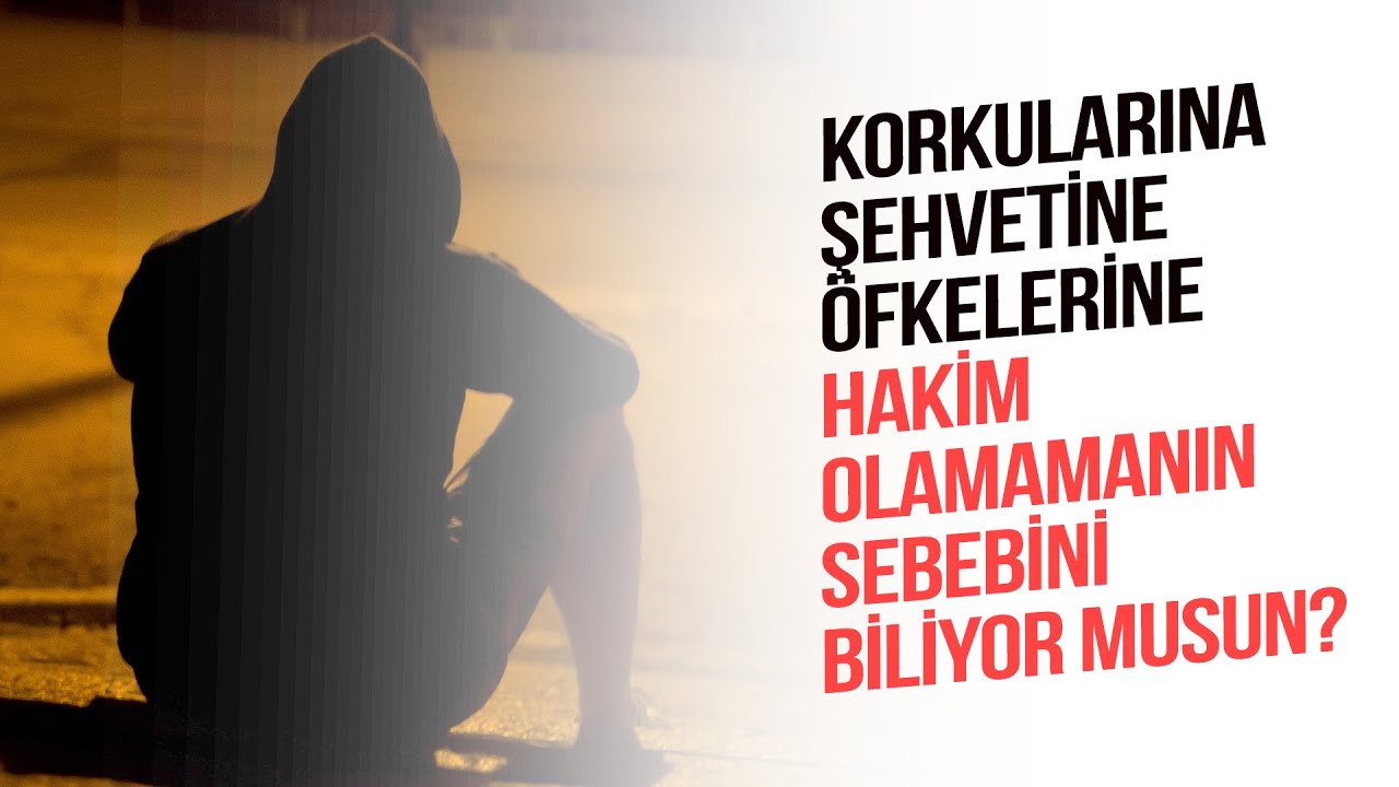 Korkularına Şehvetine Öfkelerine Hakim Olamamanın Sebebini Biliyor Musun?