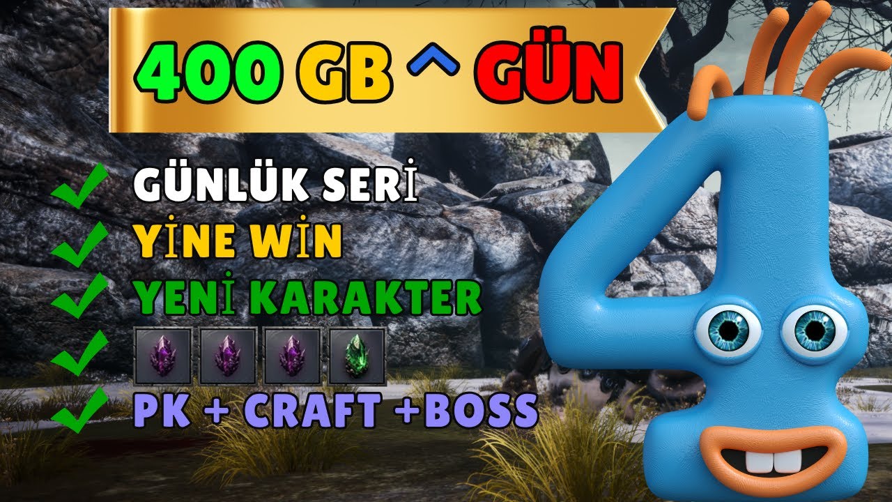 Düzeni bozmadık gün dört 400 gb kasıyoruz